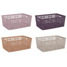 кошик Violet House Ажур №4  14л. без кришки  0504