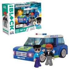 конструктор IBLOCK Поліція 161 дет. в кор. 24х16х6см.  КН17/001/2  (18/36)
