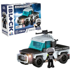 конструктор IBLOCK Патрульна машина 132 дет. в кор. 24х16х6см.  КН42/003/1  (18/36)
