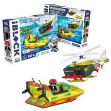 конструктор IBLOCK Погоня за гелікоптером 232 дет. в кор. 32х21,5х5см.  КН42/004/1  (12/24)