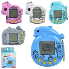 гра тамагочі 5,5х5х2см., звук, ч/б екран, на батар. в кор. 5,5х8,5х2см.  158А-41-42-43  (144)