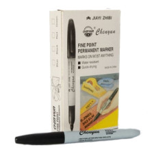 маркер J.Otten 7524  тонкий чорний  (12/1728)