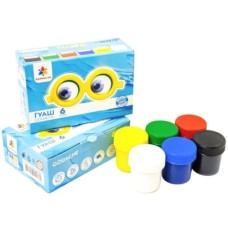 гуаш Гамма (НВ) "Захоплення"  6кол./20мл.  200201  (12)