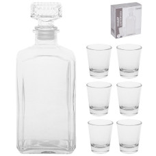 набір для горілки графін 620мл. + 6 чарок 50мл.  9098