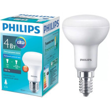лампочка світлодіодна (LED-лампа) Philips R50 4W E14 6500K 400Лм  (12)