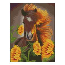 алмазна мозаїка Strateg 30х40см. "Воля"  в тубі, без підрамника  ZAV3040-26