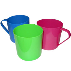 кухоль пластмасовий 255мл. (Магія-пласт)  (100)