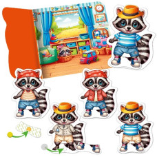 гра з липучками "Єнотик" Vladi Toys  VT1320-02