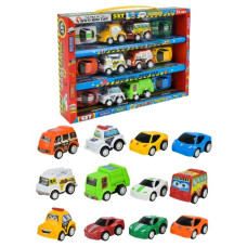 набір машинок 12шт. в кор. 23,5х18,5х4см.  5853  (48/96)
