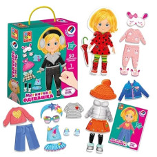 магнітна одягалка "Trendy girl" Vladi Toys  VT3702-23