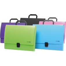 портфель Economix E31607 на 1від. із застібкою пласт. А4  (6)