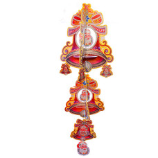 подвеска-плакат новогодняя бумажная "Колокольчик"  R87349  (600)