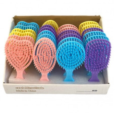 гребінець масажний "лабіринт" різної форми  1004  (24/480)