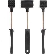 молоток для відбивання м`яса чорний 25см., ударна частина 6х3см.  Х3-107/97677  (144)