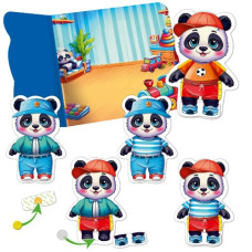 гра з липучками "Панда" Vladi Toys  VT1320-06