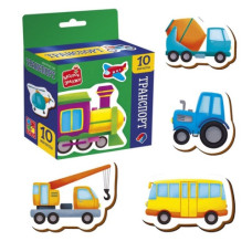 набір магнітів "Транспорт" Vladi Toys  VT3106-35