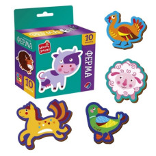 набір магнітів "Ферма" Vladi Toys  VT3106-36