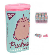 чинка YES 620487 "бочонок" з контейнером "Pusheen"  (24/720/1440)