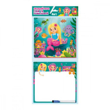 гра настільна "Набір 4в1. Русалоньки" Vladi Toys  VT2002-04