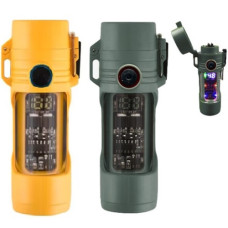 ліхтарик Multifunctional, Li-Ion акумулятор, індикація заряду, запальничка, ЗП Type-C  D66-COB