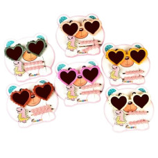 набір 3 шпильки + сонцезахисні окуляри на бліст.  WW02194  (1/360)