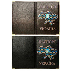 обкладинка Tascom на паспорт шкірзам "Карта"  131-Pa  (10)