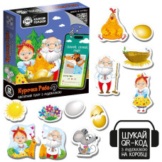 магнітний театр "Курочка Ряба" з аудіоказкою Vladi Toys  VT3206-39