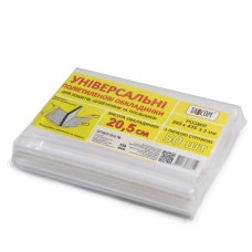 обкладинки Tascom універсальні 20,5см. 150мкр. для зош., підручн. та посібн.  (50/1000)