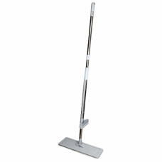підлоготер з насадкою з мікрофібри 32х12см. з нержав. ручкою 120см., висувний віджим  AV03612