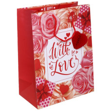 пакет подар. Bourgeois паперовий 26х32х12см.  GB-21409  (10)