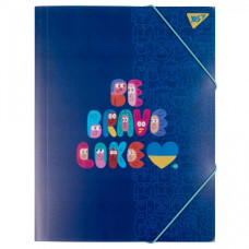 тека YES на гумці А4 пластикова "Stand with Ukraine"  492158  (40/80)