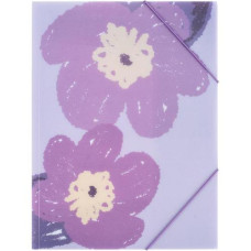 тека Axent на гумках А4+ "Lavender-3"  1509-38-А  (12/180)