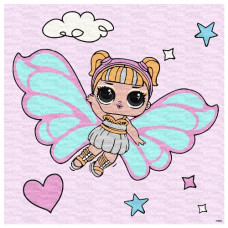 картина за номер. Ідейка 40х40см. "L.O.L. Surprise! O.M.G. Fairies Skystarling"  КНО1092