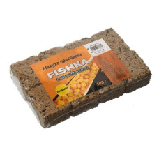 макуха пресована Фішка 300гр. 8 кубиків Кукурудза  MP308-12