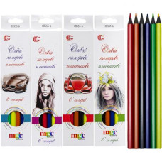 олівці кольор. Color-It White Night  6кол.  CR555- 6  (12/480)