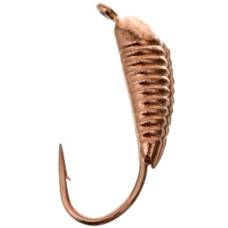 мормишка вольфрамова "Лялечка з вушком" d-3,0мм. мідь  Р5330-3