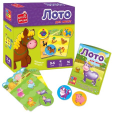 лото "Ферма" Vladi Toys  VT2100-08