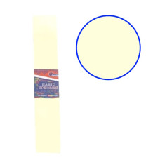 папір гофр. J.Otten KR55-8003 блідо-жовтий  55%  20г/м2  (50см.х200см.)  (10/200)