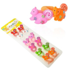 гумка для волосся дитяча білочка  SZ 97 (000715)  (12/144)