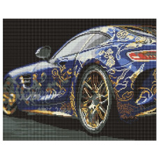 алмазна мозаїка Ідейка 40х50см. "Вишукана машина"  АМО8183