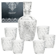 набір графін 800мл. + 6 склянок 200мл.  9099-4