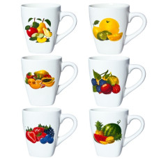 чашка 240мл. Фрукти  212-13  (12)