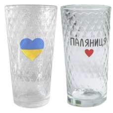 склянка Ecomo Kristall 230мл. висока  1289-06ук (30)