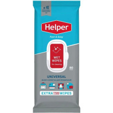 серветки вологі для прибирання Helper 80шт. (8)
