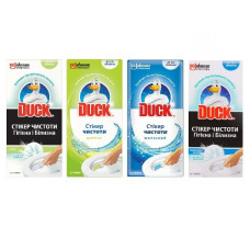 стікер чистоти для унітазу Duck 3шт.х10гр.