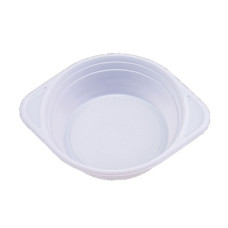 тарілка пл. одноразова 500мл. 100шт./уп., ціна за 1шт. (100/3200/4000)