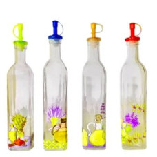пляшка для олії та оцту 0,5л. мікс  701-5