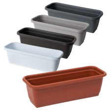 горщик для квітів Lamela Джампер балконний 40см.  15346