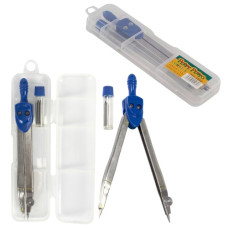 циркуль Peppy Pinto 5032 з грифелями в пласт. пеналі  (24/288)