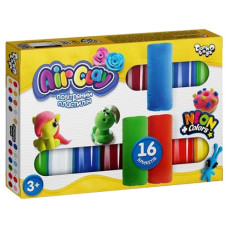 набір д/творч. Danko toys "Air Clay" 16шт.  ARCL-04-01  (12)